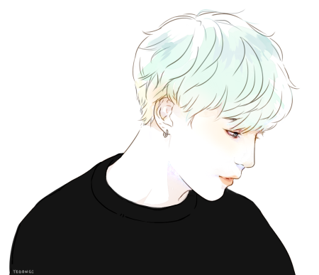 БТС мин Юнги для срисовки