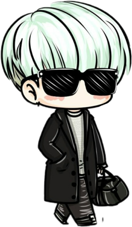 БТС Чиби Шуга Стикеры