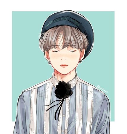 Юнги из БТС арт