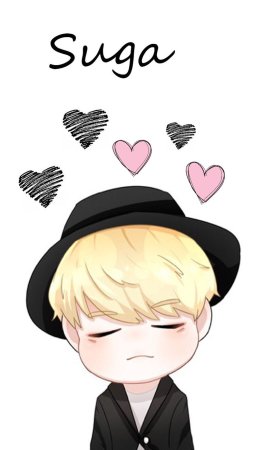 Чиби Юнги из BTS