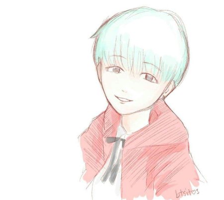 БТС карандашом аниме