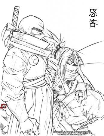 Девушка ниндзя