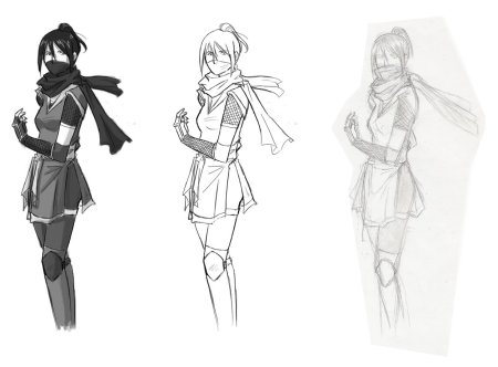 Самурай Ронин катана