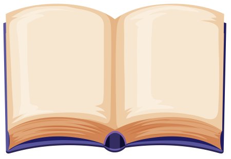 Изображение открытой книги