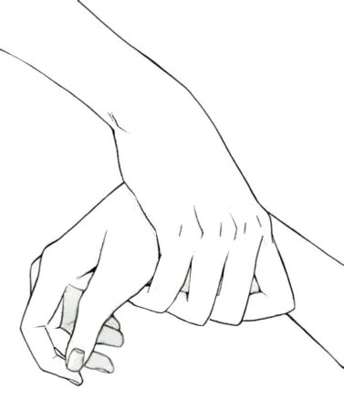 Держаться за руки рисунок