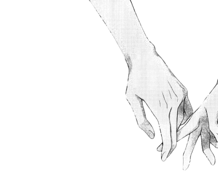 Держание за руки аниме