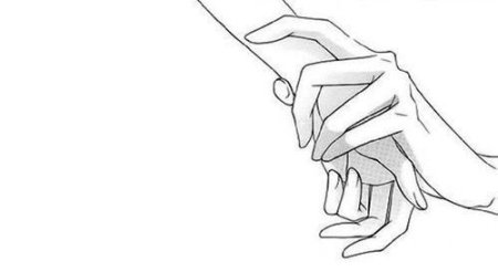 Руки тянутся друг к другу референс