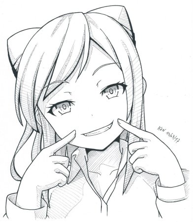 Аниме для срисовки