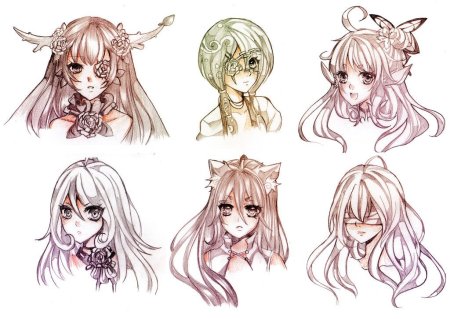 Волосы для персонажа