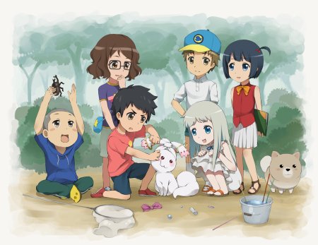 Аниме дети младенцы