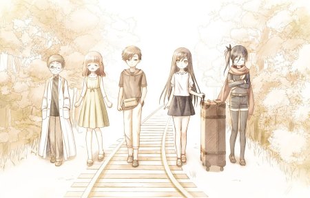 Обои в стиле аниме