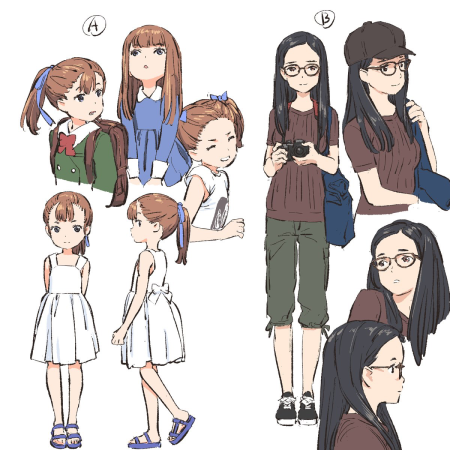 Стилистики рисования персонажей