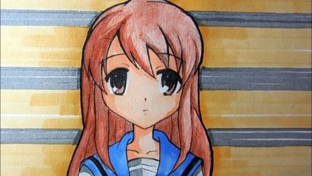 Аниме для срисовки цветные