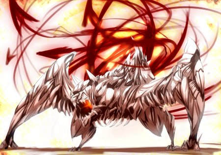 Аниме животные демоны