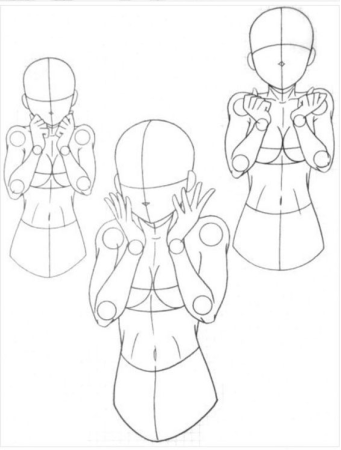 Аниме тело девушки