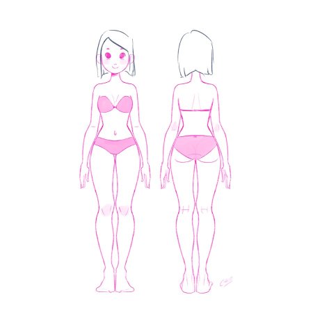 Позы для рисования женщин