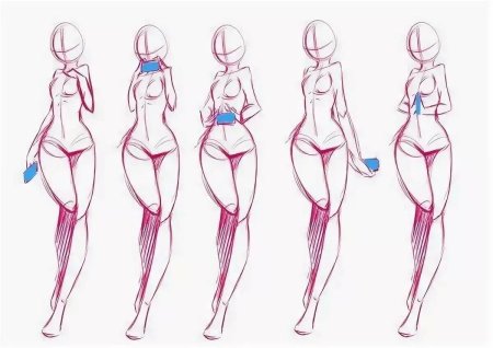 Тело девушки рисунок