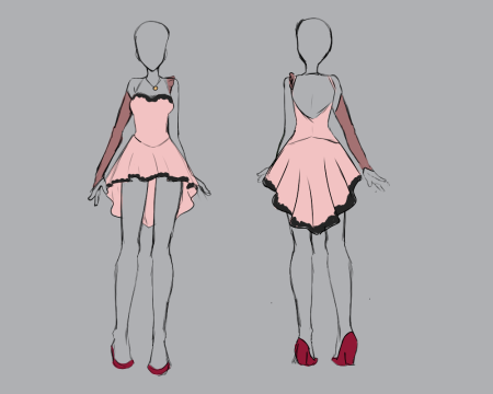 Одежда для рисованиядевушеу