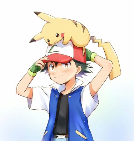 Эш Кетчум и Пикачу