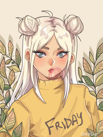 Арты в милом стиле