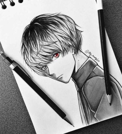 Зарисовки для скетчбука аниме