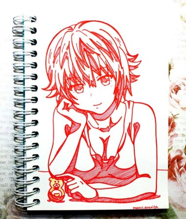Аниме блокноты скетчбуки
