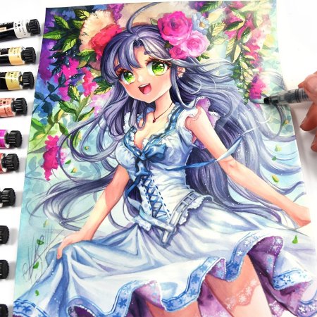 Аниме для срисовки