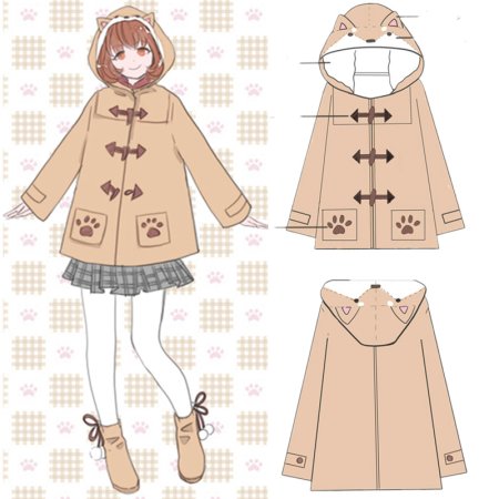 Аниме пальто