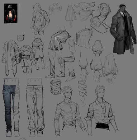 Одежда для рисования мужская