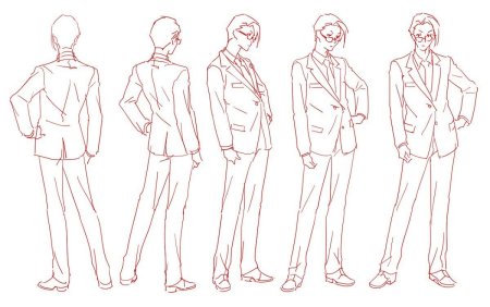 Мужские позы для рисования