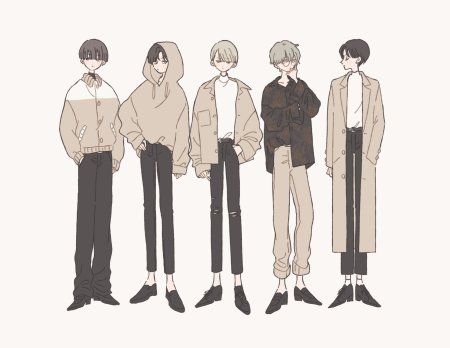 Референсы одежды для парней