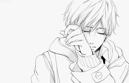 Аниме лицо парня