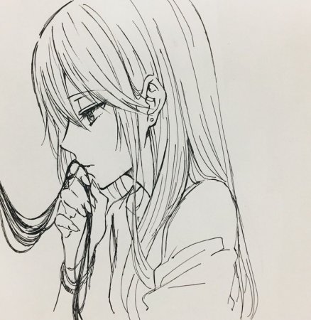 Манга цитрус для срисовки