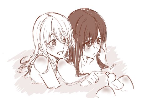 Мэй и юдзу арты