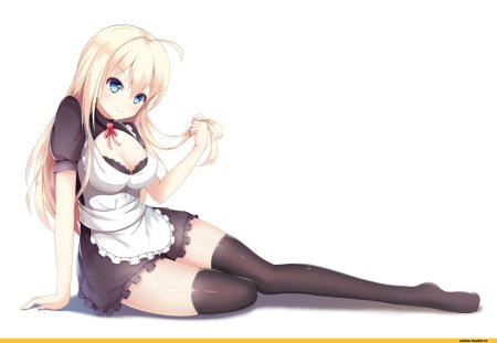 Аниме девочки в чулках