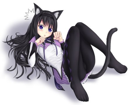 Кошка девочка