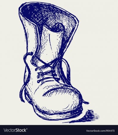 Ботинки карандашом