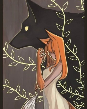 Лисица в виде человека