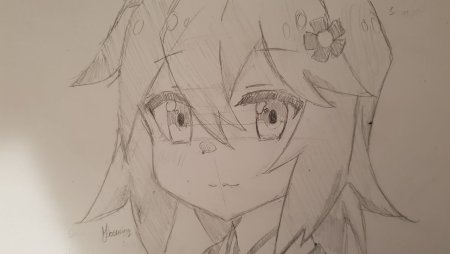 Рисунки для срисовки аниме