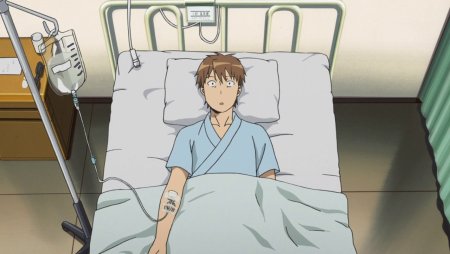 Больничная койка аниме