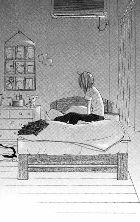 Человек в комнате рисунок