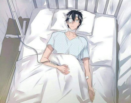 Аниме в больнице пациент