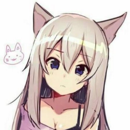 Няшное лицо аниме