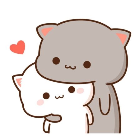 Кавайные котики любовь