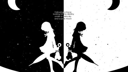 Постеры аниме черно белые