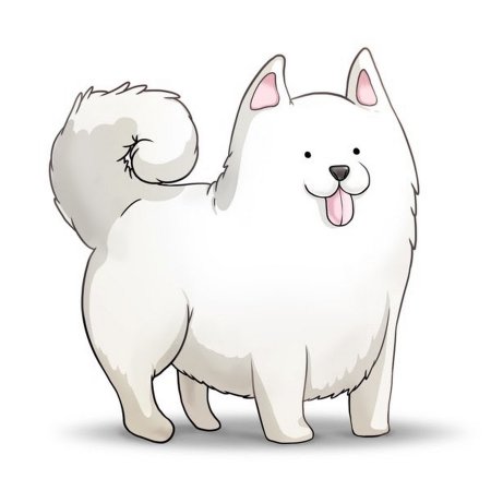 Самоед мультяшка