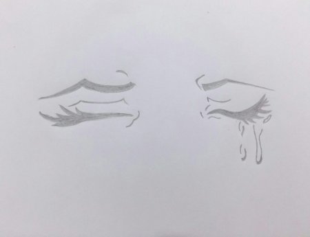 Как рисовать слезы