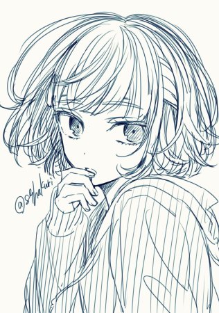 Скетч Манга