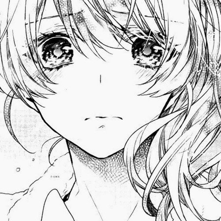 Аниме чёрно белое