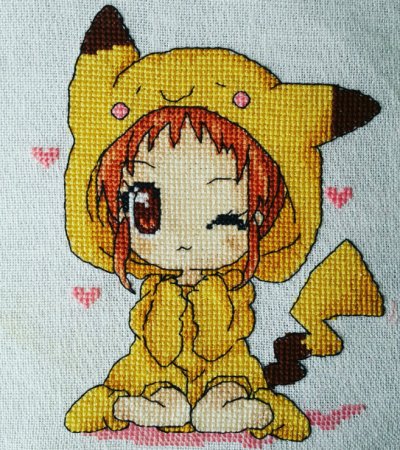 Вышивка крестиком аниме Наруто